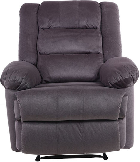 Julia Relaxsessel mit Fußhocker Braun 93x90x100cm