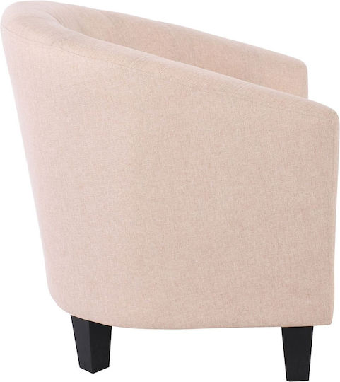 Boga Armchair Beige 75x73x69cm