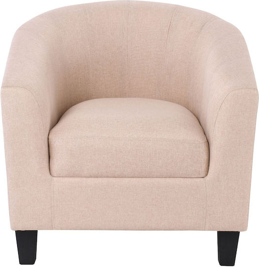 Boga Armchair Beige 75x73x69cm