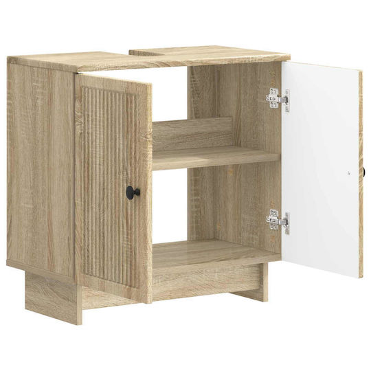 vidaXL Vanity Unit without Sink Sonoma Oak