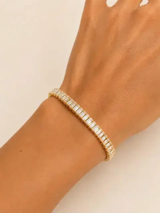 Bode Damen Armband Riviera aus Stahl Vergoldet