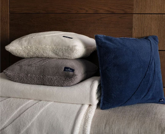 Perna Decorativă Umplutură Nau Coast True Navy Nef-nef Homeware 45x45 Poliester