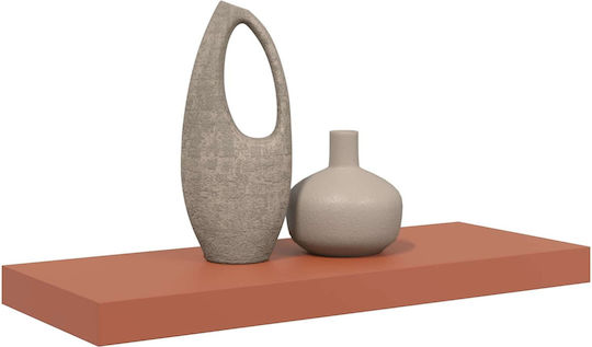 Wall Shelf Red 50x23x4cm