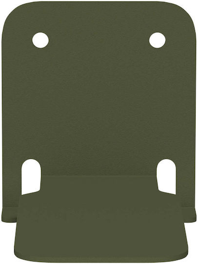 Rafturi De Perete Verde Măsliniu (4 Bucăți) 10.8x6x6.6 Cm