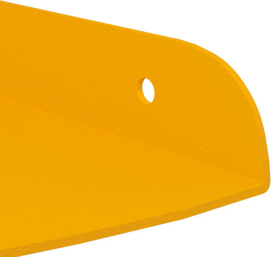 Floating Shelves Chamomile Yellow 2 Pieces 15x15x2 cm