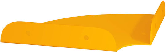 Floating Shelves Chamomile Yellow 2 Pieces 15x15x2 cm