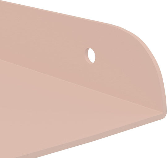 Pink Wall Shelves 4 Pieces 30x30x2cm
