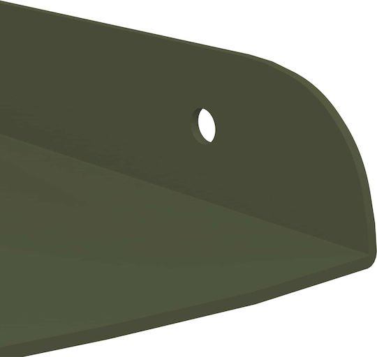 Ράφια Floating Ελιά Πράσινη (4τμχ) 15x15x2εκ.