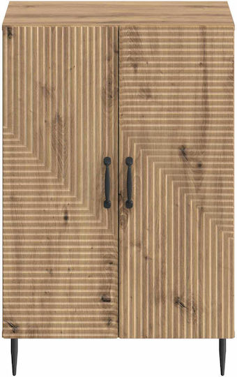 Haarlem Метален Шкаф за Обувки Бежов 59,5x39,5x89,5 см