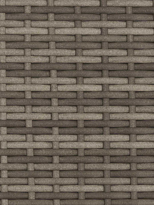 Zweisitziges Outdoor-Sofa aus Rattan mit Kissen