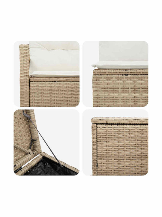 Γωνιακός Καναπές Εξωτερικού Χώρου Rattan