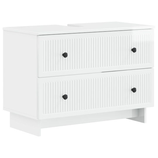 vidaXL Bathroom Vanity Unit without Sink White