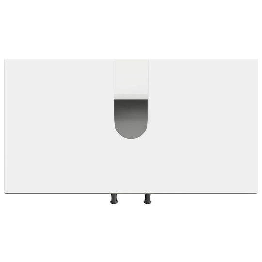 vidaXL Vanity Unit Without Sink W59.5xD31.5xH56cm White