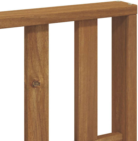 Dining Armchairs Wooden Natural 2 Pieces 80x61cm