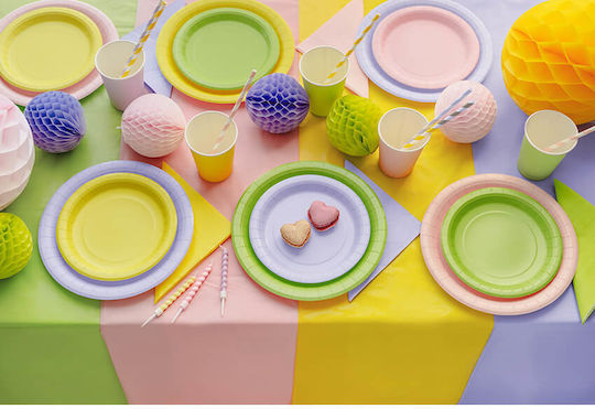 PartyDeco Τραπεζομάντηλο Ροζ 137x183εκ.