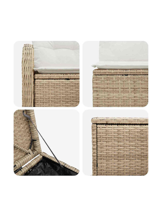 Γωνιακός Καναπές Εξωτερικού Χώρου Rattan