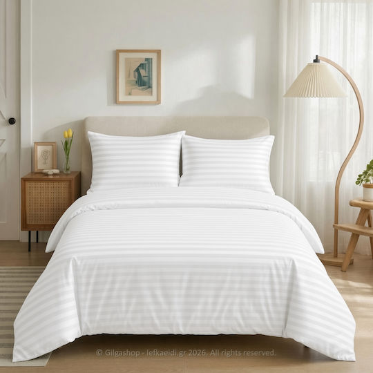 Casa Colori Διπλή 200x240cm Λευκό Casa Colori Διπλή 200x240cm Λευκό