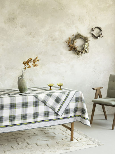 Nima Tischtuch Royal Royal Green 150x150cm