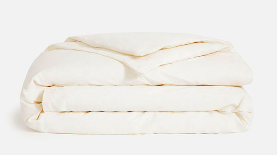Valeria Home Single Duvet Cover 160x240cm Beige Valeria Home Single Duvet Cover 160x240cm Beige