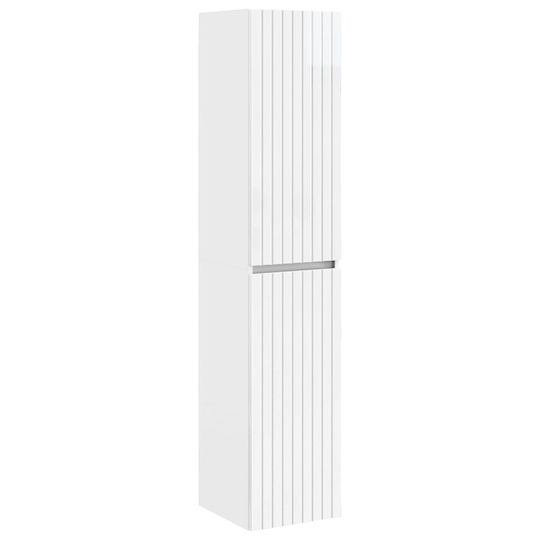 vidaXL Плот Без Мивка Ш33xД34.5xВ160cm Бял