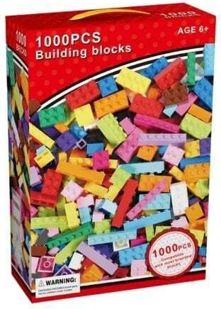 Velve Cuburi de construit educative pentru 6+ ani 1000 buc