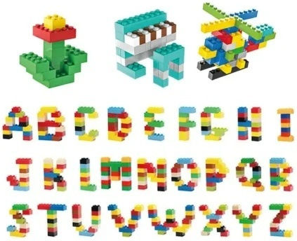 Velve Cuburi de construit educative pentru 6+ ani 1000 buc