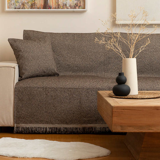 Borea Plexis Ριχτάρι Πολυθρόνας Chenille 150x180εκ. Πετρόλ