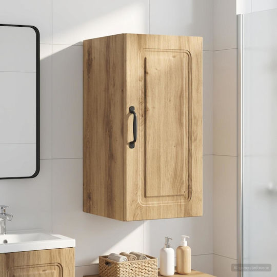 vidaXL Bathroom Cabinet 30x31x59cm Oak
