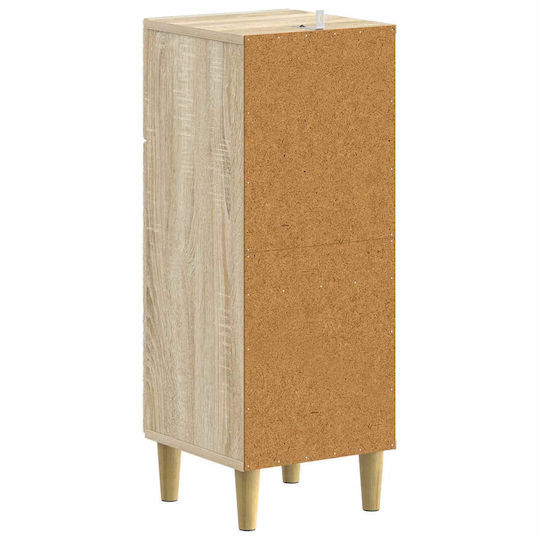 vidaXL vidaXL Поставка без мивка 30x31x80 см Сонома дъб