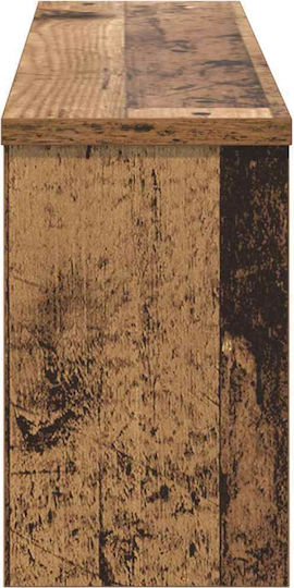 vidaXL Κρεμάστρα Τοίχου Ξύλινη Καφέ 75x26x16cm