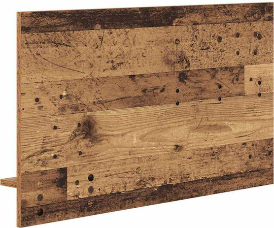 vidaXL Κρεμάστρα Τοίχου Ξύλινη Καφέ 90x10cm
