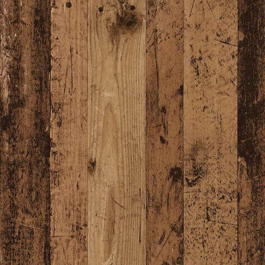 vidaXL Κρεμάστρα Τοίχου Ξύλινη Καφέ 90x10cm