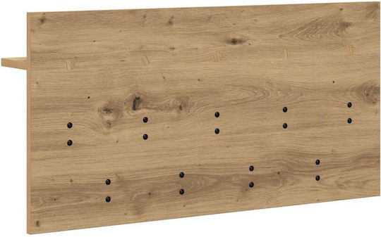 vidaXL Agățătoare de Perete Lemnoasă 80x12x40cm 1buc