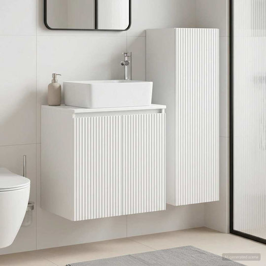 vidaXL Бял Плот Без Мивка М33xД34.5xВ100cm vidaXL Бял Плот Без Мивка М33xД34.5xВ100cm