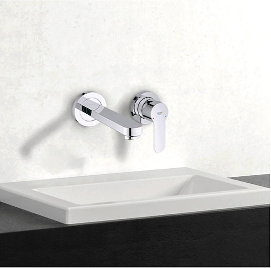 Grohe Bauedge Комплект смесител и чучур за вграждане за Лавабо 1 Изход Chrome