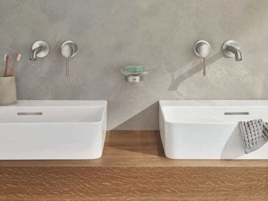 Grohe Essence за Лавабо 1 Изход Inox Сребрист