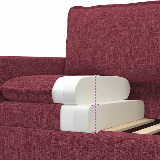 Set Mobilier Living Scaun Cu 2 Locuri și Fotoliu