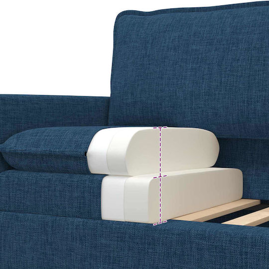 vidaXL Wohnzimmermöbel-Set 2-Sitzer & Sessel