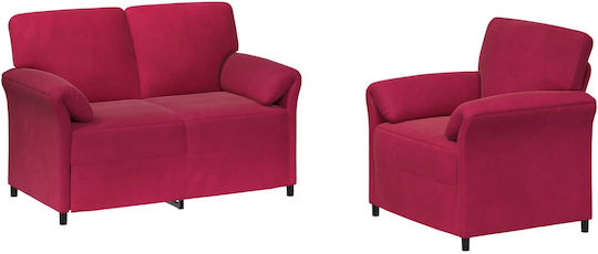 Living Room Furniture Set 2-Seater & Armchair