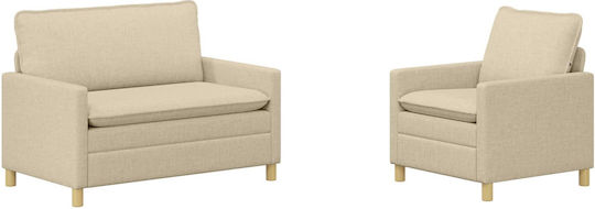 Living Room Furniture Set 2-Seater & Armchair