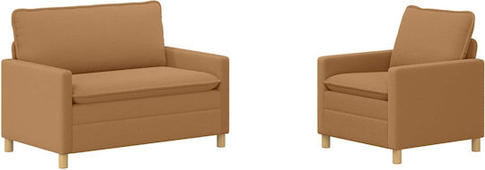 Living Room Furniture Set 2-Seater & Armchair
