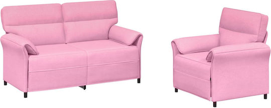 vidaXL Wohnzimmermöbel-Set 2-Sitzer & Sessel