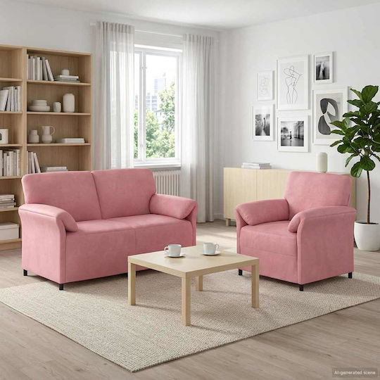 Living Room Furniture Set 2-Seater & Armchair