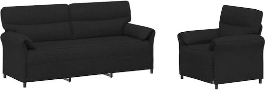 Living Room Furniture Set 3-Seater & Armchair