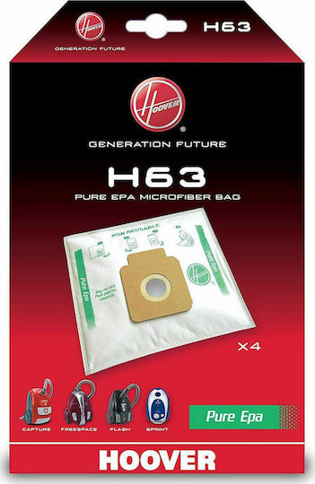 Σακούλες Ηλεκτρικής Σκούπας Hoover Original H63 Freespace Sprint Flash Capture