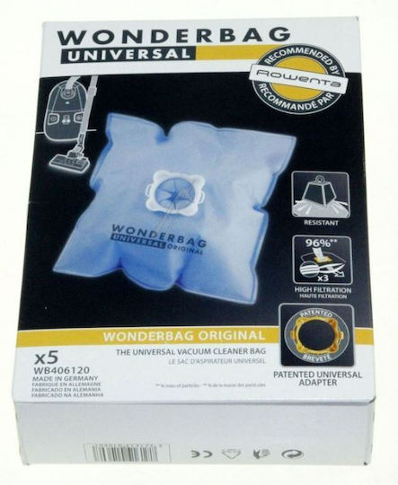 Wunderbeutel Papiersäcke für Staubsauger Rowenta Original Wonderbag Classic Universell