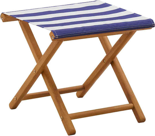 Outdoor Chair Wooden Eucalyptus with Cushion 4 Pieces 67.5x113x103cm