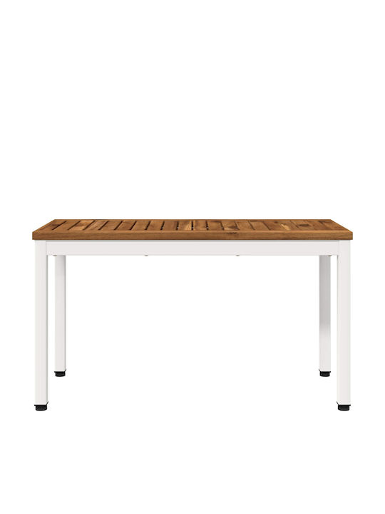 Outdoor Wooden Bench 80.5x35x45cm