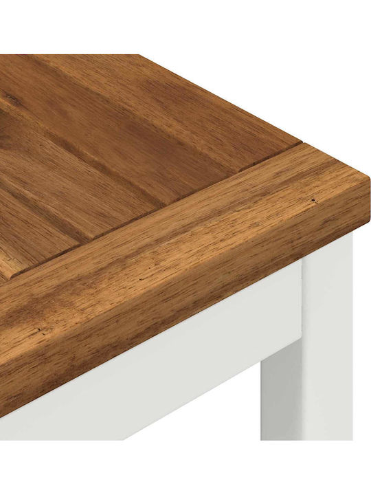 Outdoor Wooden Bench 161x35x45cm