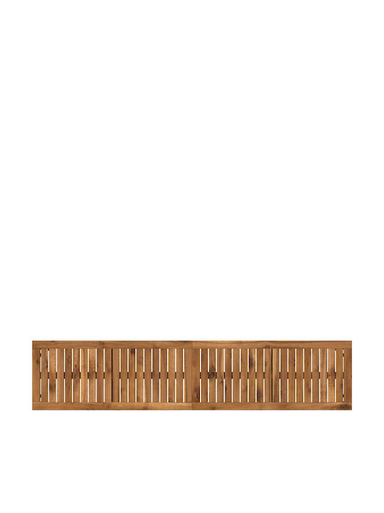 Outdoor Wooden Bench 161x35x45cm